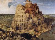 BRUEGHEL, Pieter the Younger The Tower of Babel oil painting artist